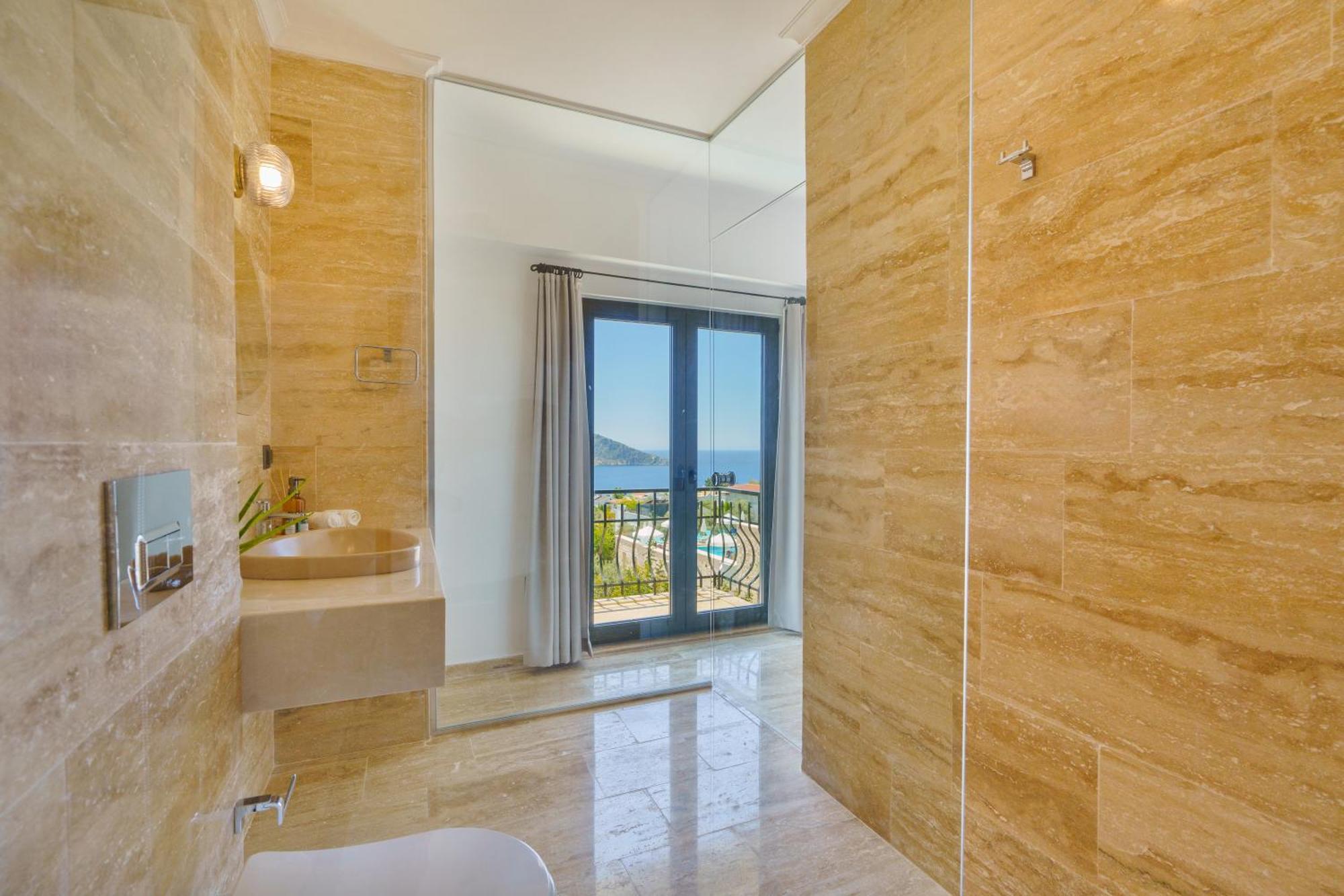 Villa Vista Mare Калкан Экстерьер фото