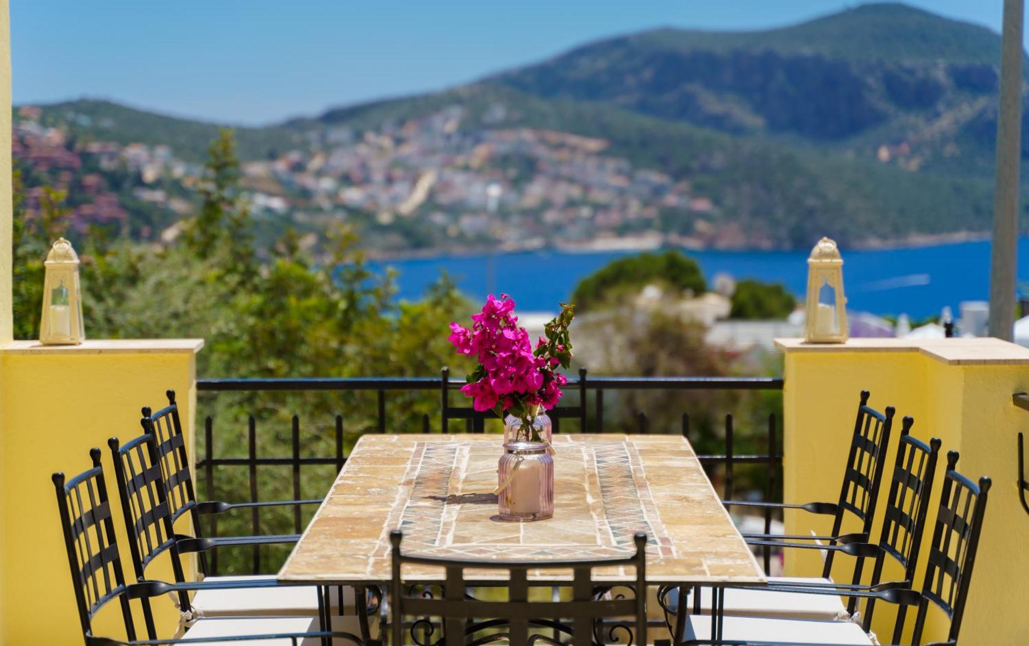 Villa Vista Mare Калкан Экстерьер фото