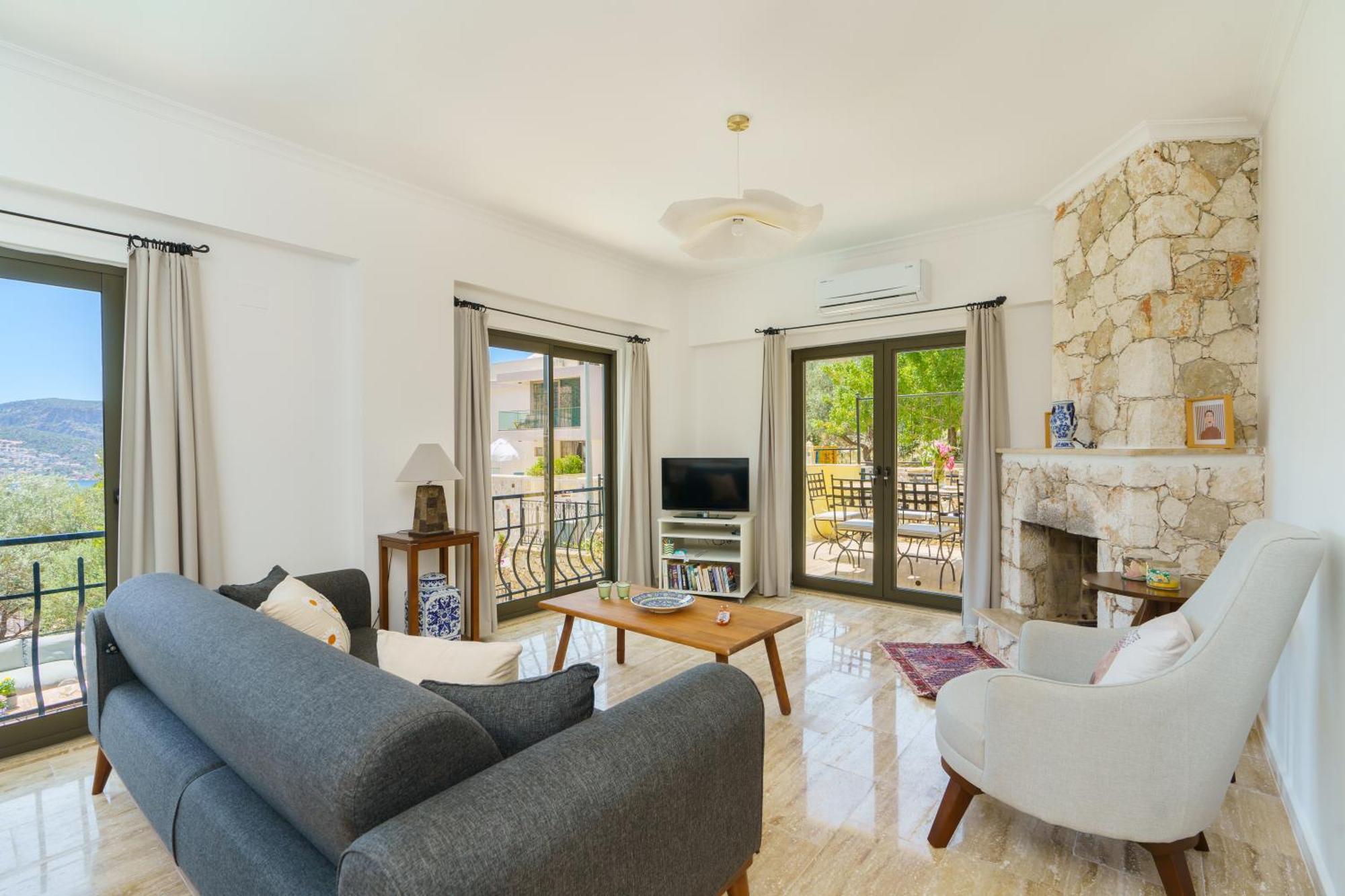 Villa Vista Mare Калкан Экстерьер фото