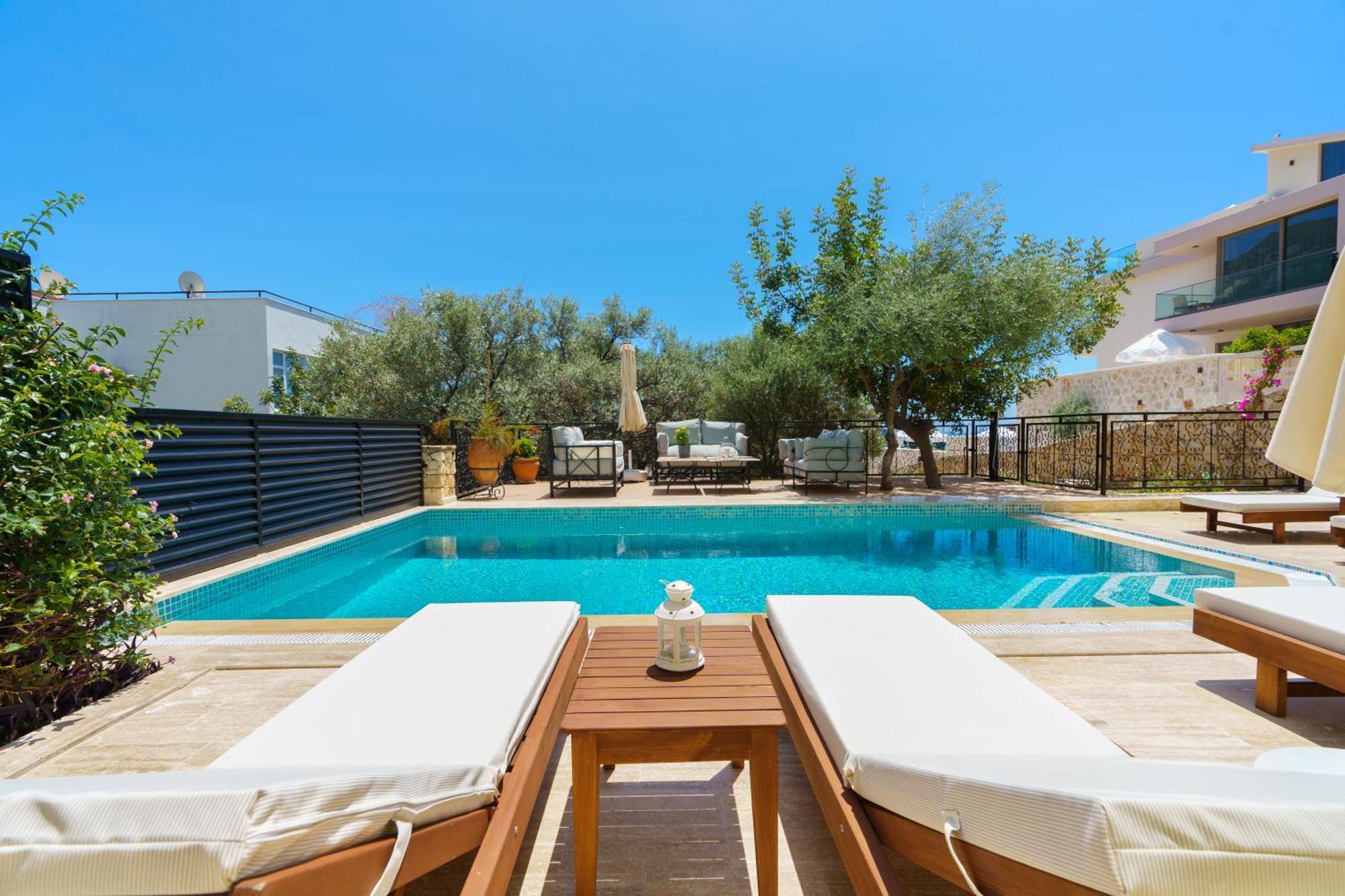 Villa Vista Mare Калкан Экстерьер фото