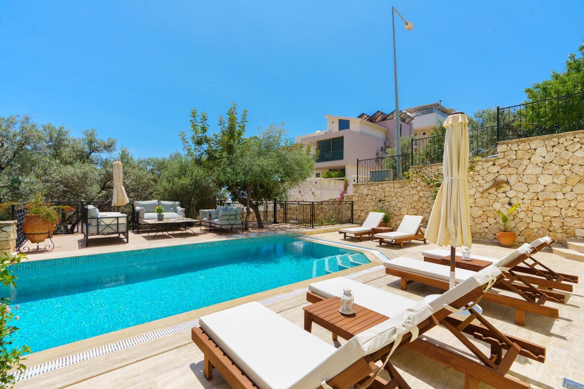 Villa Vista Mare Калкан Экстерьер фото