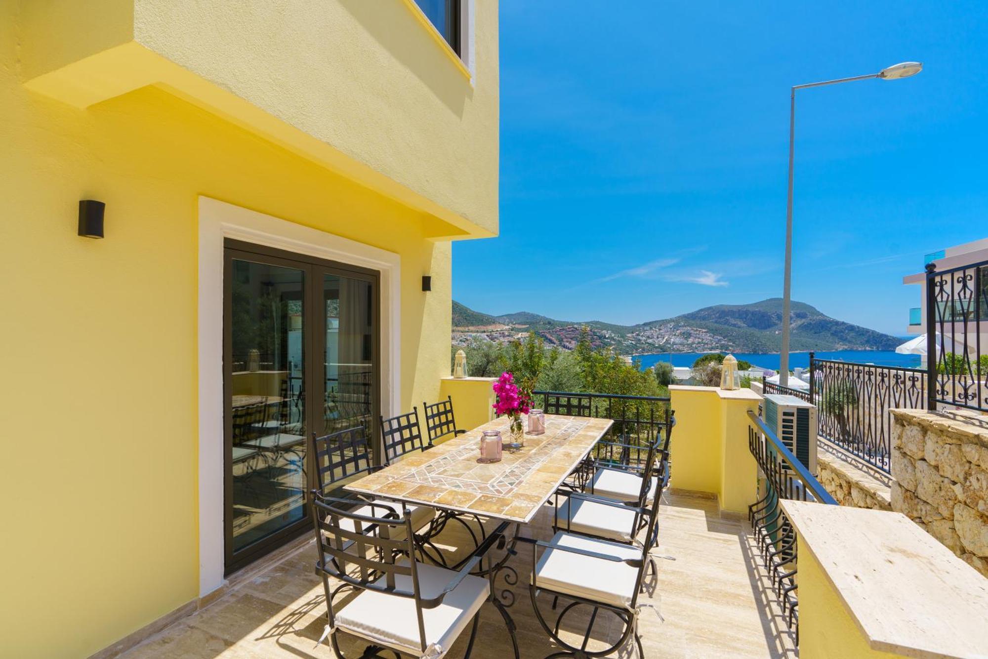 Villa Vista Mare Калкан Экстерьер фото